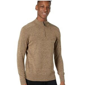 Smartwool Sparwood Mens Merino‎ Wool Blend 1/4 Zip Pullover Sweater, Medium